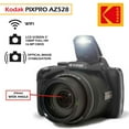 thumbnail image 4 of Kodak PIXPRO Astro Zoom AZ528 16 MP Full HD Video Digital Camera (Black) with 52x Optical Zoom Bundle With Accessories including Protective Camera Case , Battery & Charger, 32GB SD Card, Tripod And Mo, 4 of 6