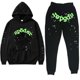 thumbnail image 1 of Leggings con estampado de letras a la moda para mujer, pantalones, sudadera, suéter de lana, traje deportivo informal para mujer, 1 of 5