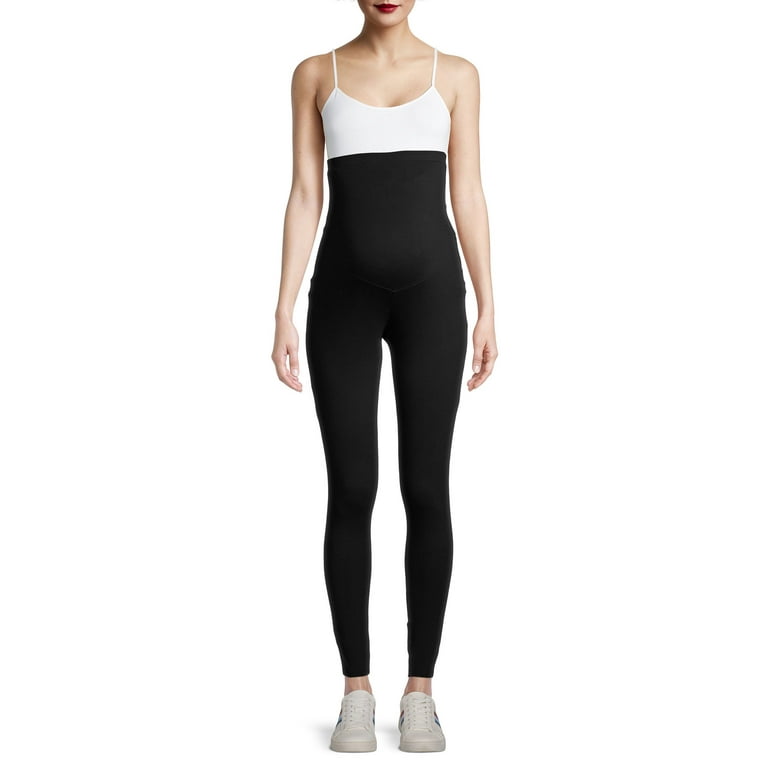 Time and Tru Maternity Leggings with Full Panel, 2-Pack - Walmart.com