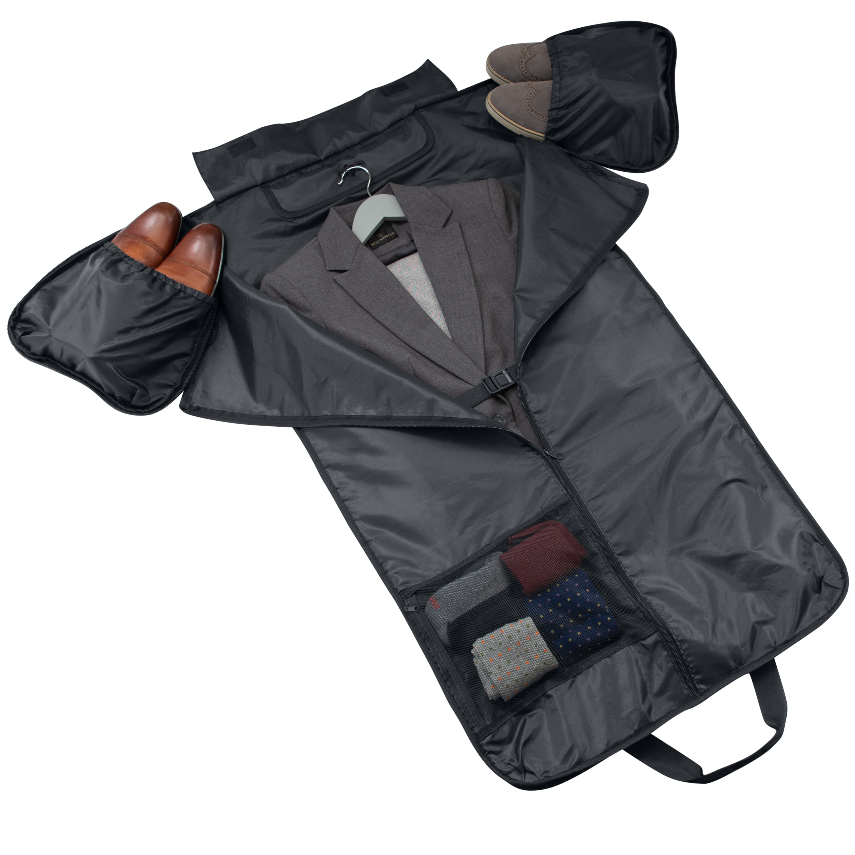 GForce Convertible Garment Duffle Bag in Grey
