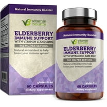 Vitamin Bounty Elderberry Immune Support, 961 mg, 60 Capsules