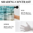 thumbnail image 6 of 36 Inch Kitchen Curtains Tropical Beach Window Curtains and Valances Set of 3,Starfish and Sea Wave Short Tier Curtain for Kitchen,Vintage Small Kitchen Decor, 6 of 6
