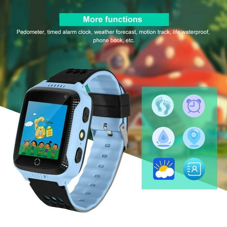 Multifunction Dress Watch Hilitand Multifunction Child Student Smart Watch With GPS Positioning Remote Camera Watch, Bluetooth Dialing Alarm Pedometer Smartwatch ()