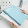 thumbnail image 1 of Iumwxz Kitchen Gadgets Kitchen Utensil Set Thickened Detachable A5 Notebook Horizontal Line Students for Postgraduate Examination Loose Leaf Notepad Kitchen Accessories Blue Paper Tax Free Weekend, 1 of 7