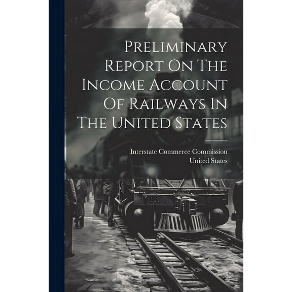 Preliminary Report On The Income Account Of Railways In The United States, (Paperback)