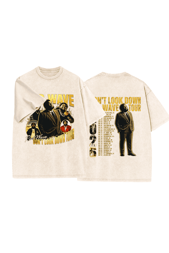 Rods Shirt 2026 Music Waves Tour Tshirts Vintage Merch Rapper Graphic Tee