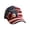 J006- Style F, variant on 250 Hat, Usa 250, Freedom Hat, Faded Vintage Fabric, Mesh Panels, 3D Printed Floral, Purple, Usa Flag, Baseball, Anniversary Events, 1 Pc