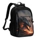 thumbnail image 1 of Disketp Fiery Black Dragon Attack Mochila de Viaje Estampada para Laptop con Puerto de Carga USB, Mochila Impermeable para Computadora – Regalo para Hombres y Mujeres, 1 of 7