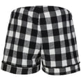 thumbnail image 3 of Women's Boxercraft Black Syracuse Orange Flannel Shorts, 3 of 3