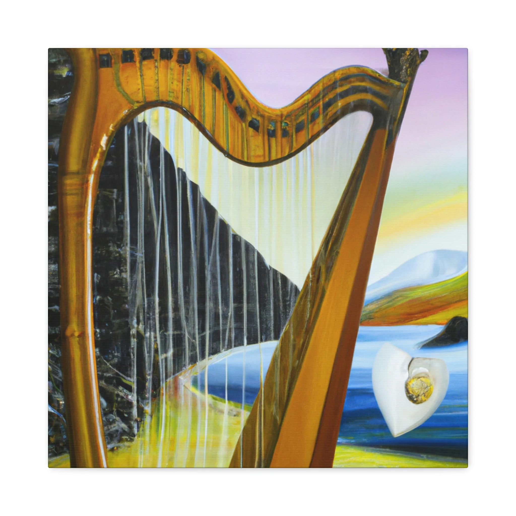Schoenhut 15 String Harp w/ bench - Walmart.com