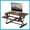 Vintage Brown, variant on 28 Inch Standing Desk Converter, 12-Position Adjustable Height Computer Desk Converter, Ergonomic for Use in Home Offices and Computer Workstations，Light Wood