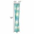 thumbnail image 2 of Eangee Home Design Twist Giant Floor Lamp, Shade Made Of Cocoa Leaves, 11x11x72 Inches, 2 of 4