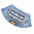 thumbnail image 4 of Dust Container Tank for Mamibot Exvac660 EXVAC680S 880 for Tesvor X500 Pro Vacuum Cleaner Dust Box, 4 of 5