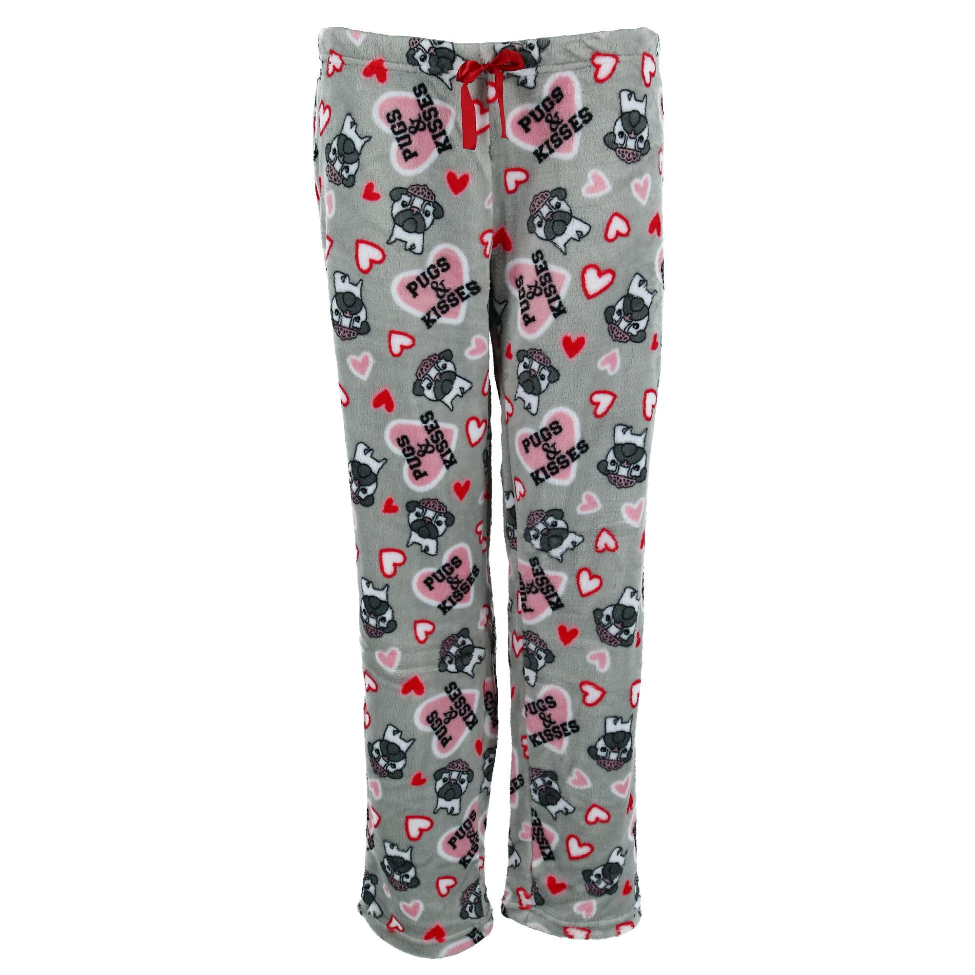 em /& alfie Womens Plus Size Holiday Print Pajama Pants