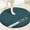 Atlantic Blue, variant on Muddy Mat® Shown on TV – Super Absorbent Microfiber Dog Door Mat for Muddy Paws, Non-Slip Washable Pet Rug, Quick Dry Chenille Entryway Carpet, Machine Washable Indoor Outdoor Mat, Beige Round 4ft