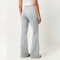 thumbnail image 4 of Womens Flare Leg Sweatpants Drawstring Elastic Waist Jogger Pants 2026 Fall Travel Sweat Pants with Pockets, M, 4 of 7
