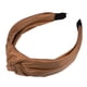 thumbnail image 5 of Diadema Sintética Piel Anudada Unique Bargains Caqui 1.57 Pulgadas Ancho, 5 of 7