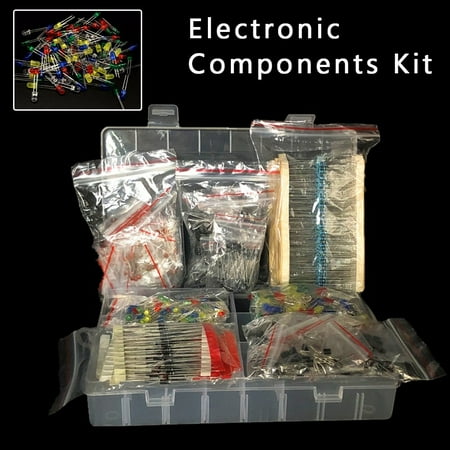 

Resistance Leds Diodes Electrolytic Capacitor Transistor Electronic DIY Kit