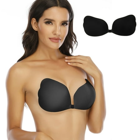 

Women Self-adhesive Invisible Bra Push Up Strapless Backless Silicone Gel Corset Underwear
