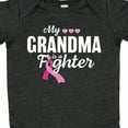 thumbnail image 4 of Inktastic Breast Cancer Awareness My Grandma is a Fighter Boys or Girls Baby Bodysuit, 4 of 5