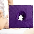 thumbnail image 1 of Housses de Draps de Table de Massage avec Respiration du Visage avec Trou pour le Visage Trou Doux 40x40 cm pour Lit de Massage, 1 of 9