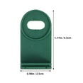 thumbnail image 2 of ETHZZLE 150 Pcs Boucle Anneau Fixe en Plastique Vert Foncé pour Fixation Sécurisée dans les Serres, 2 of 8