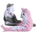 thumbnail image 6 of Soft Cozy Wearable Blanket Hoodie Onesie Sleeping Bag Cartoon Dolphin Onesie Costume Cosplay, 6 of 6