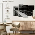 thumbnail image 4 of Elephant Stock Play The Piano Wall Art - Horizontal Multi Panel Canvas - Living Room Wall Decor - Music Multi Panel - Gray And Black Decor - 68" x 42", 4 of 4