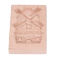 thumbnail image 1 of Wooden  Mould, Pine Cone Shape Beechwood Reusable Washable Biscuit Press  Mould For Kitchen Baking For Home Kitchen Restaurants, 1 of 8