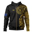 thumbnail image 3 of Sudadera con estampado 3D de la bandera de Nueva Zelanda para hombre, sudadera con capucha Aotearoa, sudadera con capucha y cremallera con gráfico de helecho plateado, abrigo con cremallera, ropa depo, 3 of 4