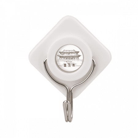 

Beijing City Landmark Sketch Adhesive Wall Hooks Hanging Self Sticky