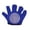 Blue, variant on Gytml Toss Catch Glove Ball Set Toy, Outdoor Sticky Catch Game Glove For Grown-Ups, Colorful Portable Outdoor Game Hand Exercise Accessory Blue-22cm