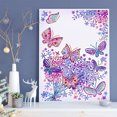 thumbnail image 4 of Cuadros Decorativos Diamante pintura flor mariposa parcial especial taladro Rhinestone Kit Sywqhk Nuevos Originales, 4 of 9