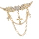 thumbnail image 4 of Broche con alas de ángel hecho de puntas de cuello para camisas con cadena s, Oro Yuyangstore Broches de moda para mujer, 4 of 8