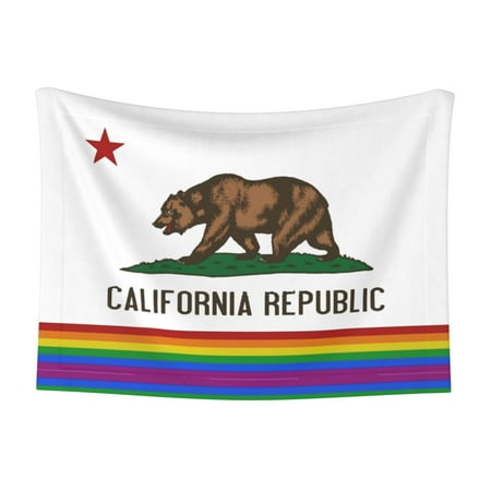 Pet Blanket California Gay Pride Flag Soft Warm Sofa Car Bed Protector Washable for Puppy Large Dogs Cats