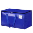 thumbnail image 4 of Bolsas para Mudanzas 90L Bolsas Embalaje para Almacenamiento Que Ahorran Espacio Suministros para Mudanzas (azul) 2 Uds., 4 of 5