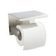 thumbnail image 3 of Billuyoard Soporte de papel higiénico para baño, estante de papel higiénico multifunción de acero inoxidable, estante de almacenamiento de toallas para Juegos de accesorios de baño plata Billuyoard HA4512-01B, 3 of 6