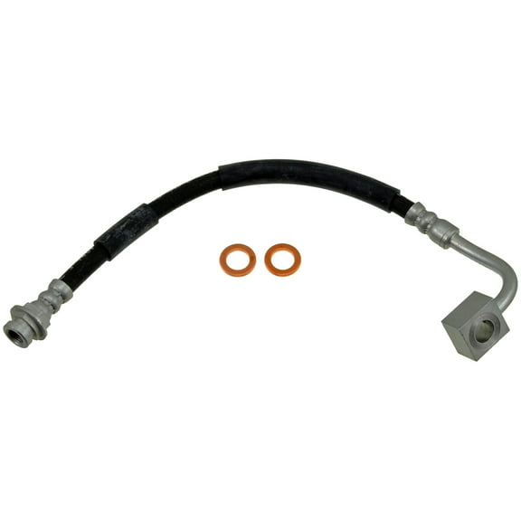 Dorman H38634 Front Driver Side Brake Hydraulic Hose for Specific Dodge Models Fits select: 1989-1990 DODGE DAKOTA
