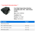 thumbnail image 2 of Front Right Engine Mount Bushing - Compatible with 1995 - 2002 Pontiac Sunfire 1996 1997 1998 1999 2000 2001, 2 of 2