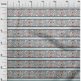 thumbnail image 2 of oneOone Cotton Poplin Fabric Floral Block Decor Fabric Printed BTY 42 Inch Wide, 2 of 4