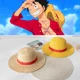 thumbnail image 2 of Anime One Piece Monkey D Luffy Sombreros de paja Gorra de cosplay para hombres Mujeres Niños Shanks Piratas Gorras Sombreros Juguetes para niños Regalo para adultos, 2 of 5