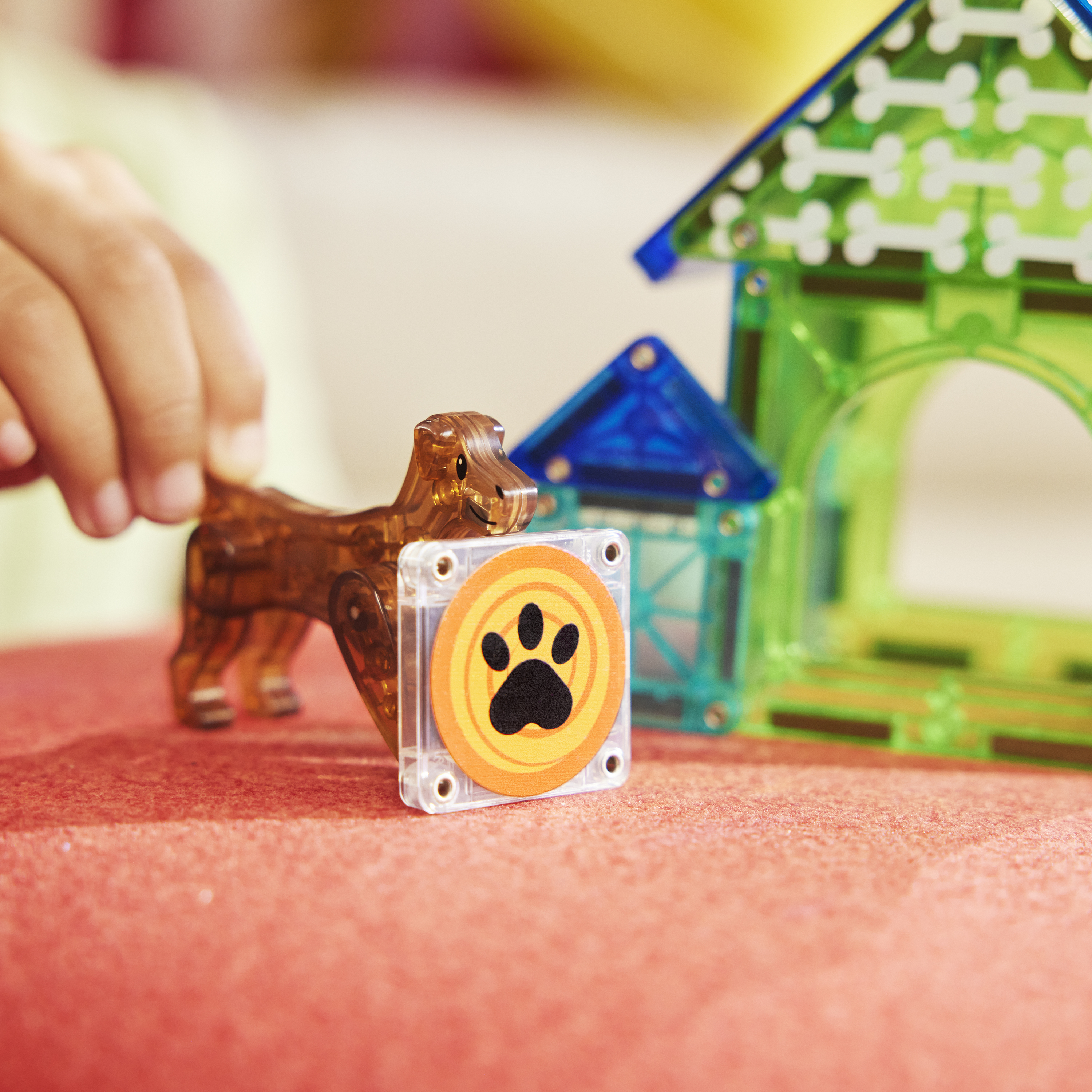 MAGNA-TILES Dog House 13-Piece Magnetic Set photo 6