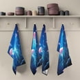 thumbnail image 3 of Coolnut Jellyfish Kitchen Towels, 18 x 28 Inch Super Soft and Absorbent Dish Cloths for Washing Dishes, 6 PCS Reusable Multi-Purpose Microfiber Hand Towels for Kitchen, 3 of 5