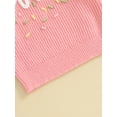 thumbnail image 6 of Toddler Baby Girl Boys First Birthday Sweater One Embroidery Knit Pullovers Long Sleeve Round Neck Warm Pullover Top Fall Winter Clothes, 6 of 7