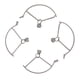 thumbnail image 5 of Protector De Hélice, Protector De Hélice De Dron, Gris Ligero, Montaje Rápido Para Dron Cergrey Drone Accessories, 5 of 8