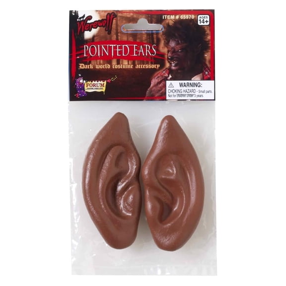 WEREWOLF POINTED EARS-BROWN