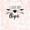 thumbnail image 4 of Inktastic I Love My Opa Heart and Arrows Boys or Girls Baby Bodysuit, 4 of 5