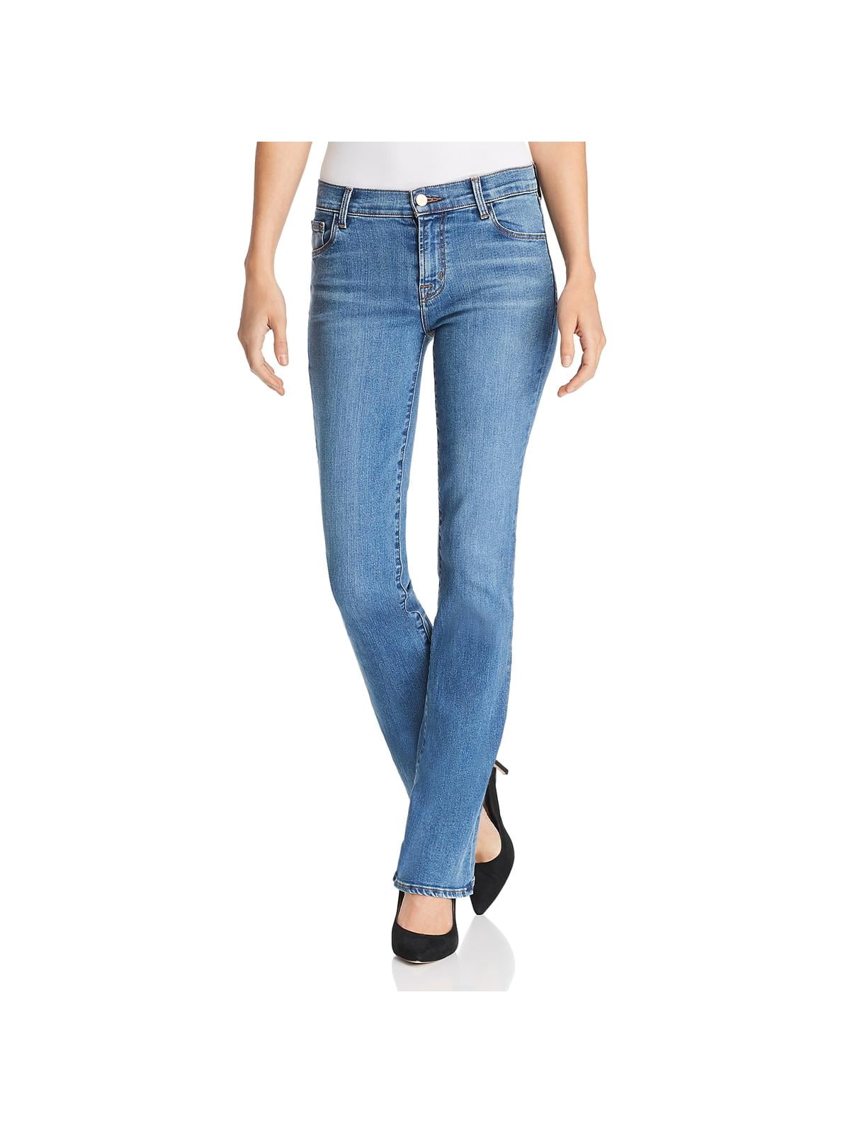 J Brand Womens Sallie Denim Mid-Rise 