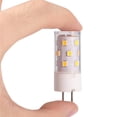 thumbnail image 2 of Advancent GY6.35/G6.35 AC/DC12V Bombilla LED 5W equivalente a 50W GY6.35 Lámpara halógena T4 JC Tipo Bi-pin Base Blanco 6500K Iluminación novedosa Blanco Advancent HA026697-02, 2 of 6