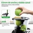 thumbnail image 3 of Extractor de Jugo Profesional Exprimidor Aeitto 200W 900mL Negro, 3 of 7